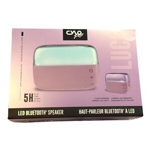 Cylo Pop LED Bluetooth Speaker Colour Changing